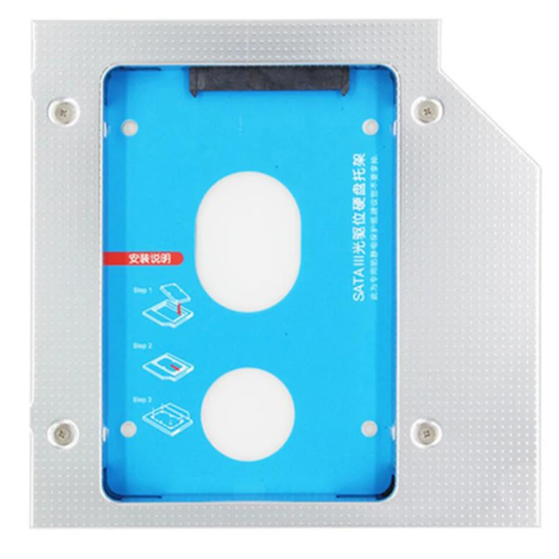 Универсальный 2 5 ƈ й 8 9 0 мм SSD HDD SATA Caddy для высота CD DVD ROM Оптический ultraway четыре