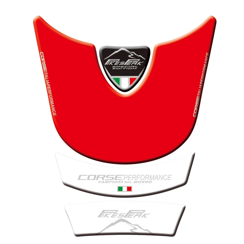 Наклейки на бак мотоцикла 3D наклейки наклейка защитная для Ducati Multistrada 1200 2010 11 12 13