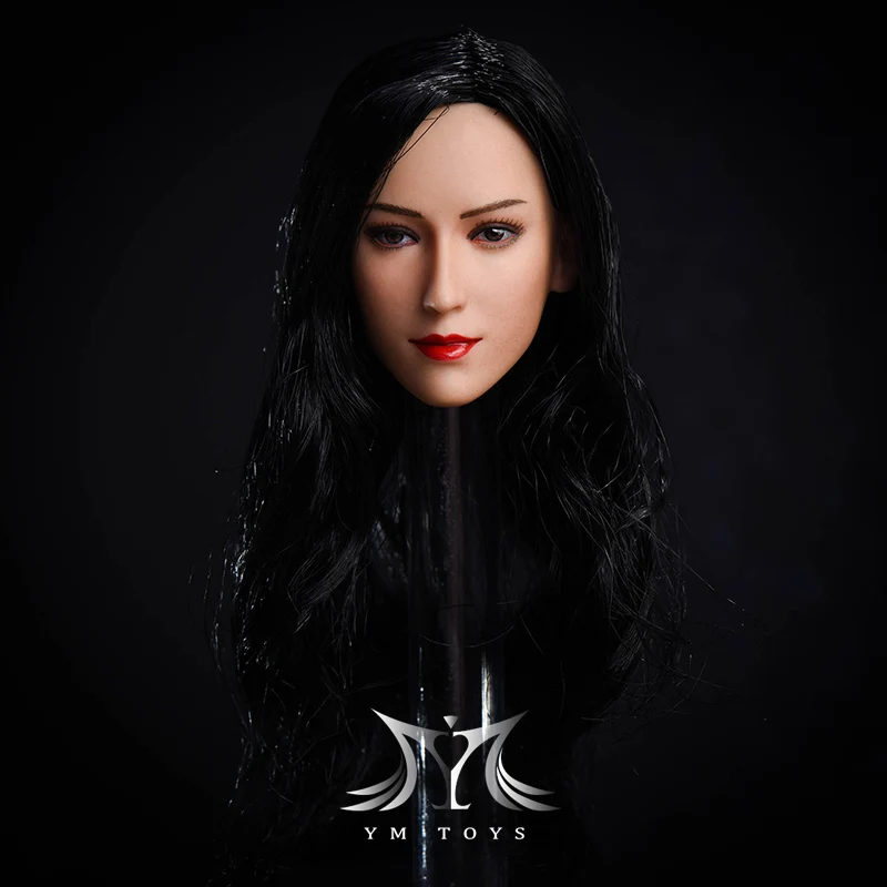 YMTOYS 1/6 масштаб азиатская женская голова Sculpt милая девушка Ada для 12 дюймов Phicen Tbleague