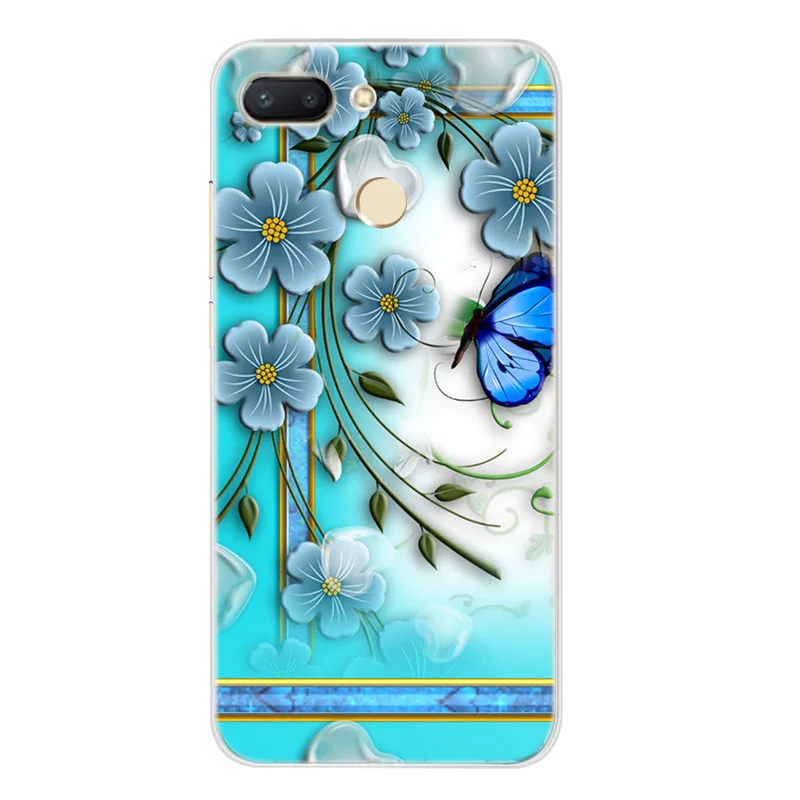 Soft Case For Xiaomi Redmi Mi A1 A8 Lite Note 3 5 6 pro Hongmi 4A 4X 5A 6A Silicone Pattern Back Cover Coque A009 |