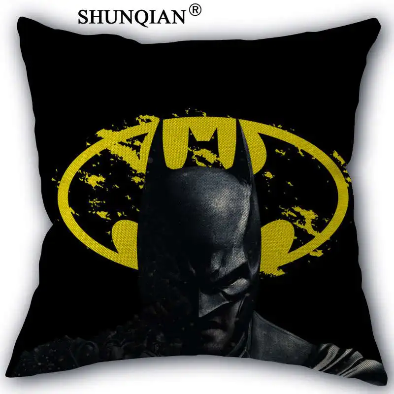 Pillow case WJY420 Marvel Бэтмен наволочки пользовательские хлопок наволочки декоративные красоты домашнего интерьера индивидуальные подушку - Цвет: Pillow case