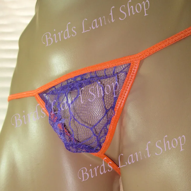 Горячие мужские стринги с чехлом C thru Spider сетка G3679 Push вперед|pouch thong|posing pouchesmen string |