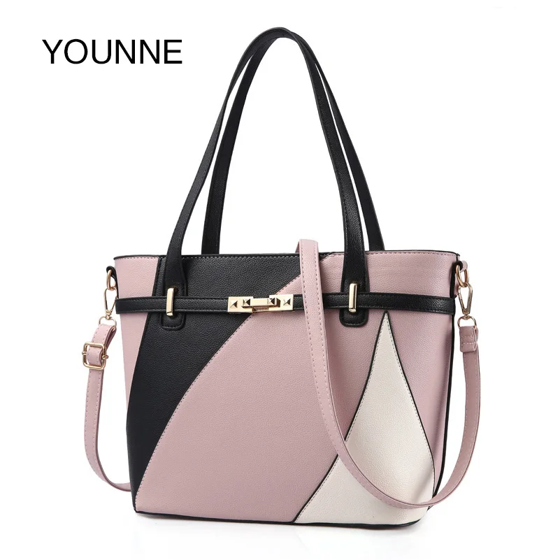 YOUNNE женские кожаные сумки большие через плечо клатчи известные бренды Сумка