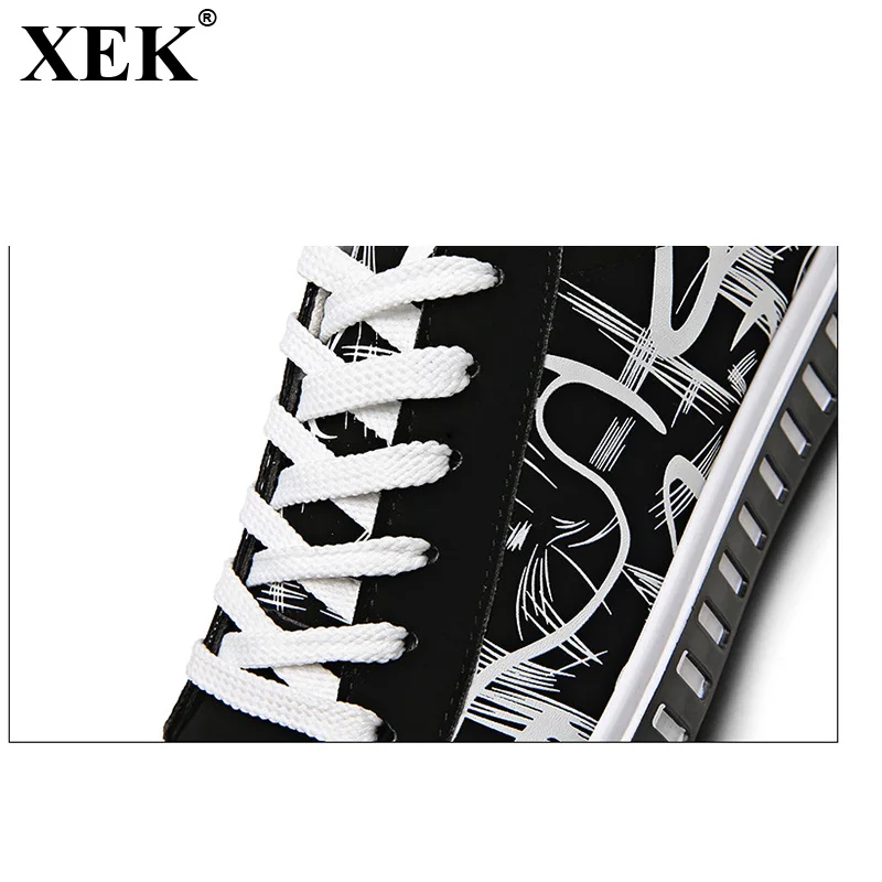 XEK 2018 Summer New Arrival Fashion Men Canvas Shoes Men's Casual Man Trend Wild Low Tide Spring Flats JH182 | Обувь
