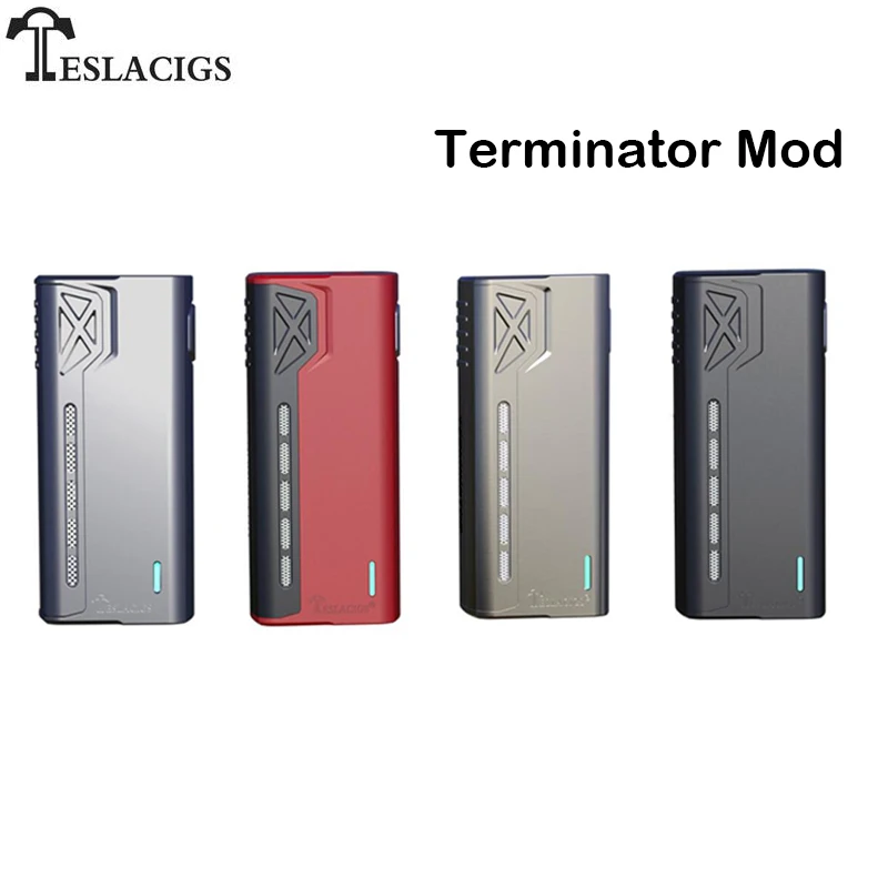 Оригинал Тесла модель Terminator поле Mod Vape 90 W Поддержка Терминатор Танк Teslacigs