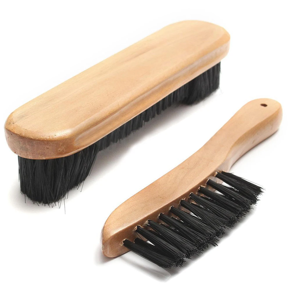 MUMIAN 2Pcs Pool Snooker Billiard Table Brush Horsehair Rail Wooden Handle 9&quot Tool | Спорт и развлечения