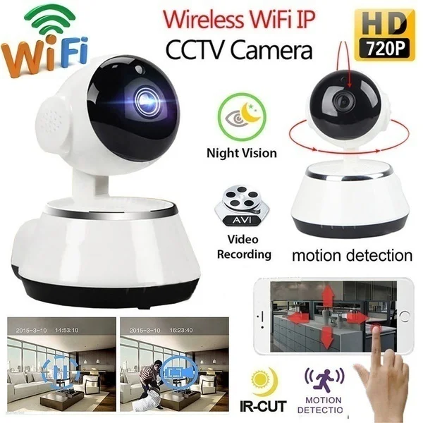 Wifi Ip камера 720p беспроводная IP домашняя безопасности камеры наблюдения ночного