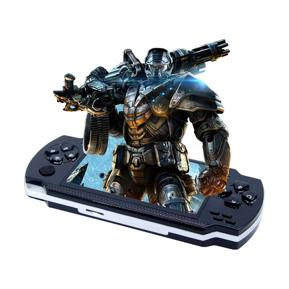 Игровая консоль Бесплатные тысячи игр 4 3 дюймов Большой экран портативная