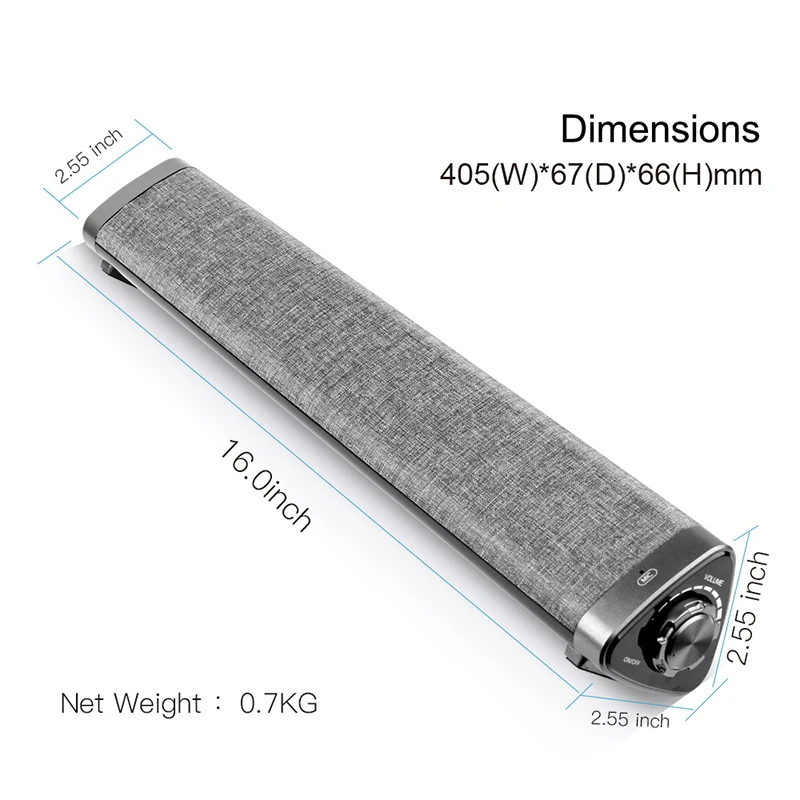 HIFI 3D стерео Портативная Беспроводная bluetooth колонка TF FM радио музыкальный