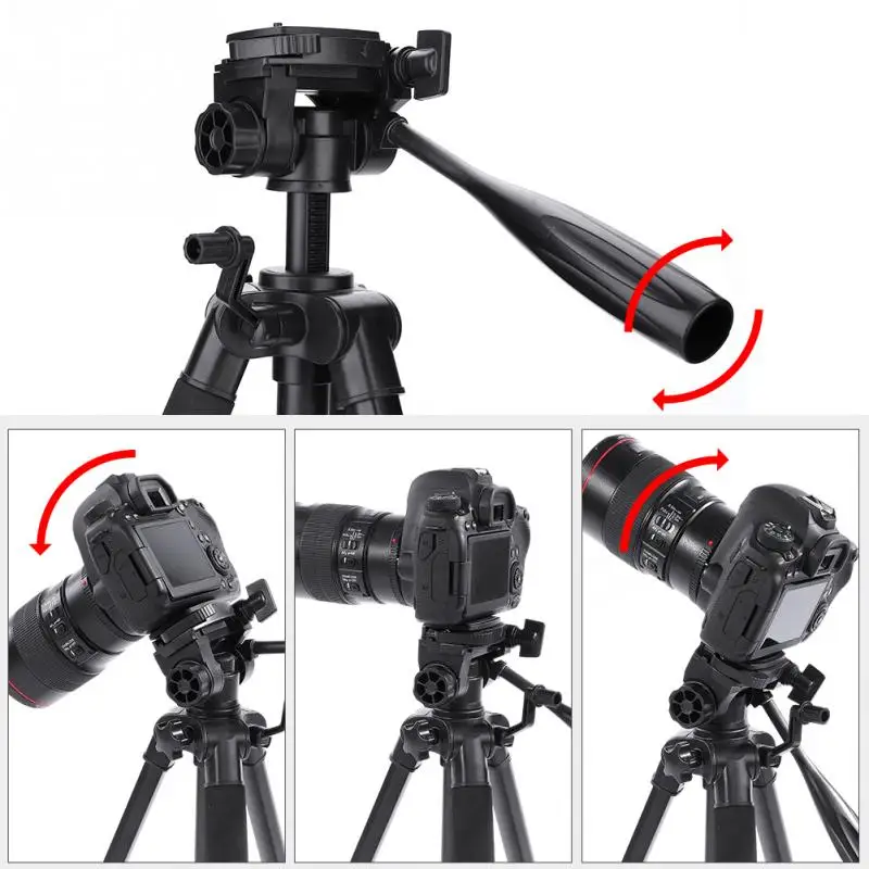 Новый профессиональный штатив из алюминиевого сплава для DSLR камер держатель