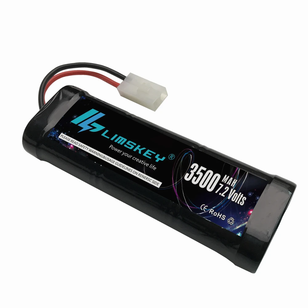 Аккумуляторная батарея LIMSKEY 7 2 в 3500 мАч Ni MH вилка Tamiya SC * 6 ячеек высокой емкости для