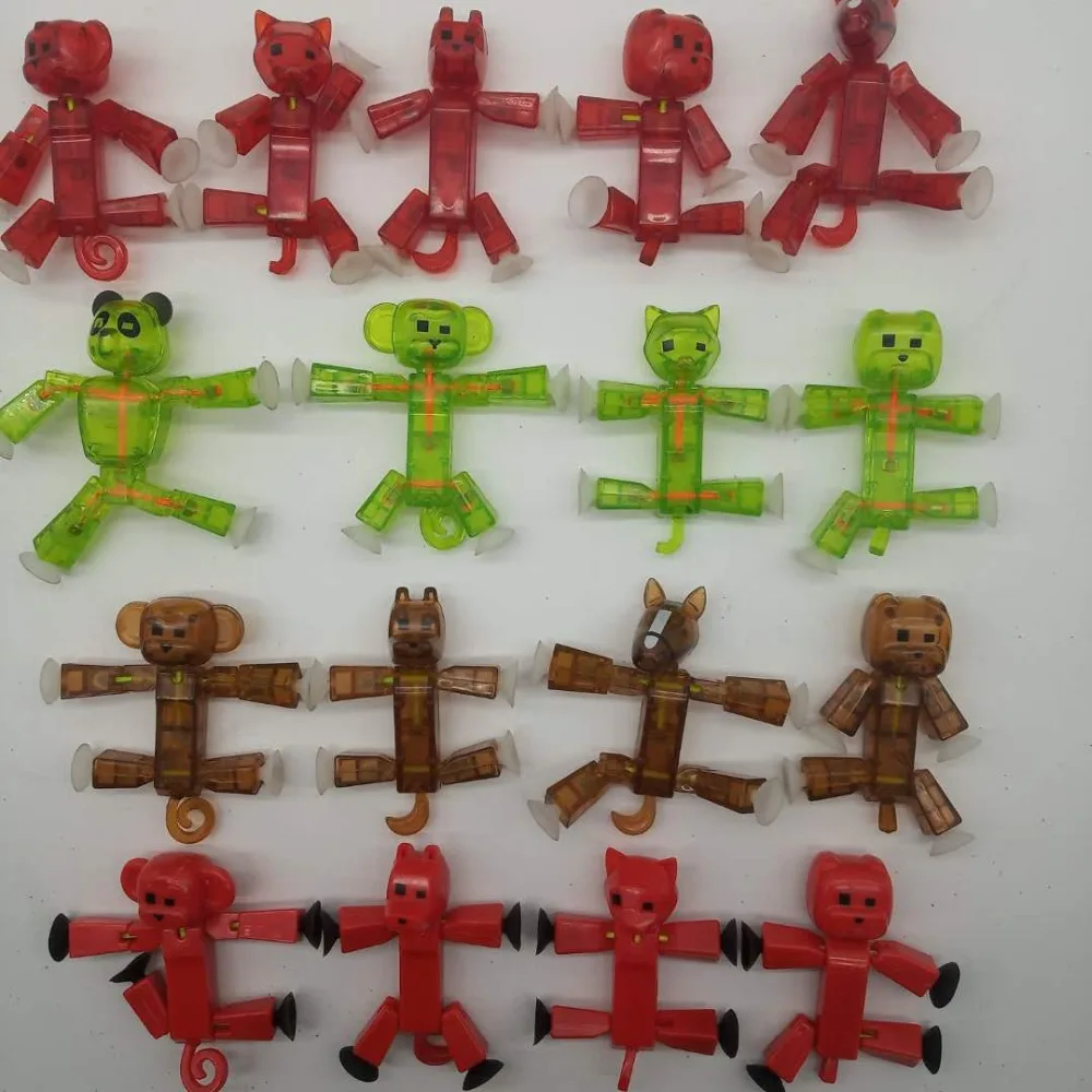 StikBot игрушки DIY креативный анимационный фильм игрушка сарай куклы с присоской