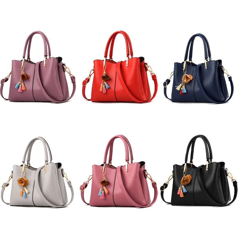 Alandtus Shoulder Bags For Women Crossbody Messenger Leather Tote Ladies Handbags Bolsa Feminina Sac A Main | Багаж и сумки