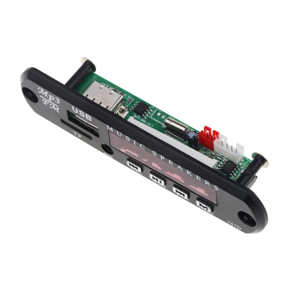 Q9A 12V Music Speaker USB Car Decoder MP3 Radio Audio Board FM AUX TF Remote | Электроника