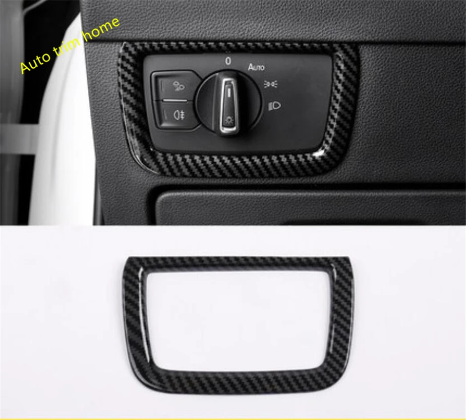 

Lapetus Head Lights Lamps & Rear Trunk Tail Door Control Switch Button Cover Trim Fit For Volkswagen Arteon 2018 2019 2020