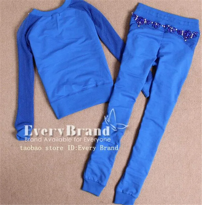 2016 новых хлопка женщин костюм спортивной свободного покроя алмаз горный