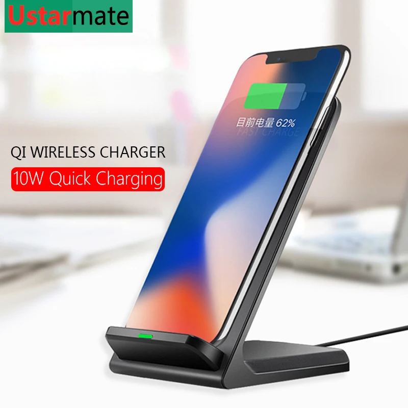 Беспроводное зарядное устройство Qi подставка-держатель для смартфона Huawei Mate 20 Pro