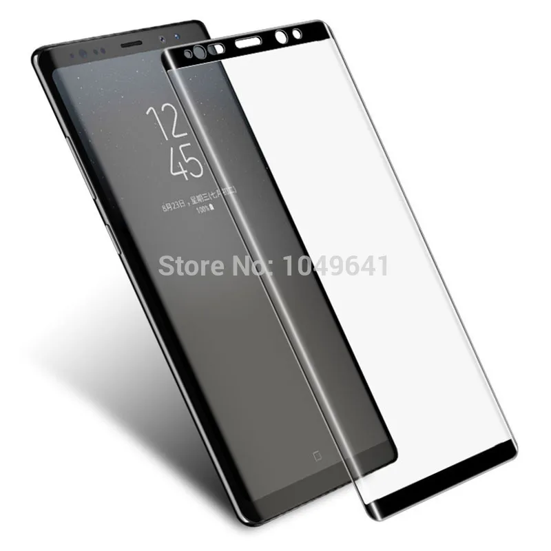 3D изогнутое закаленное стекло для Samsung Galaxy Note 8 Note8 защита экрана полное покрытие