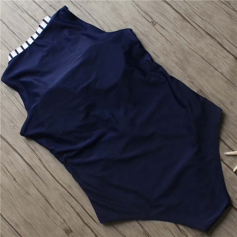 2018 летний сексуальный купальник цельный женский плавленый однотонный Монокини