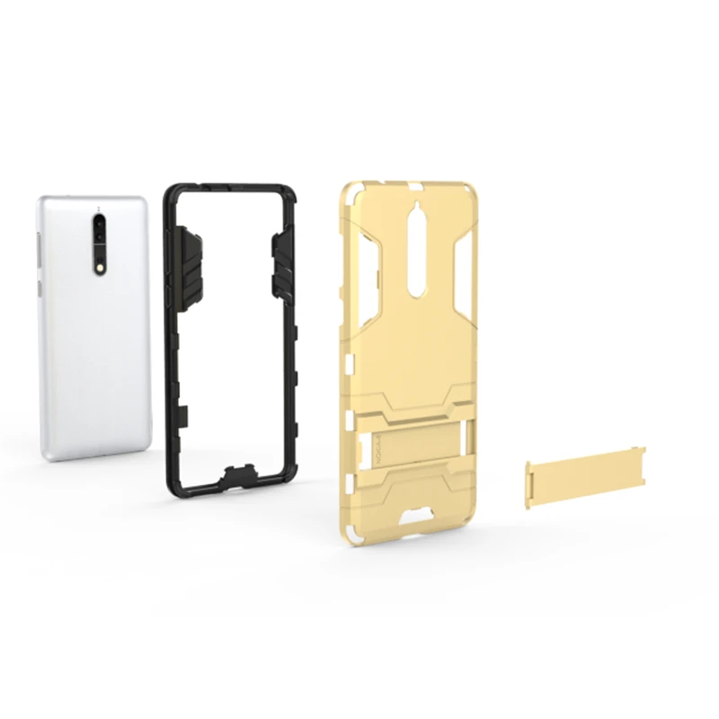 ZEALLION для Nokia 1 N2 3 5 6 8 7 Plus Sirocco Hybrid Armor противоударный жесткий пластиковый
