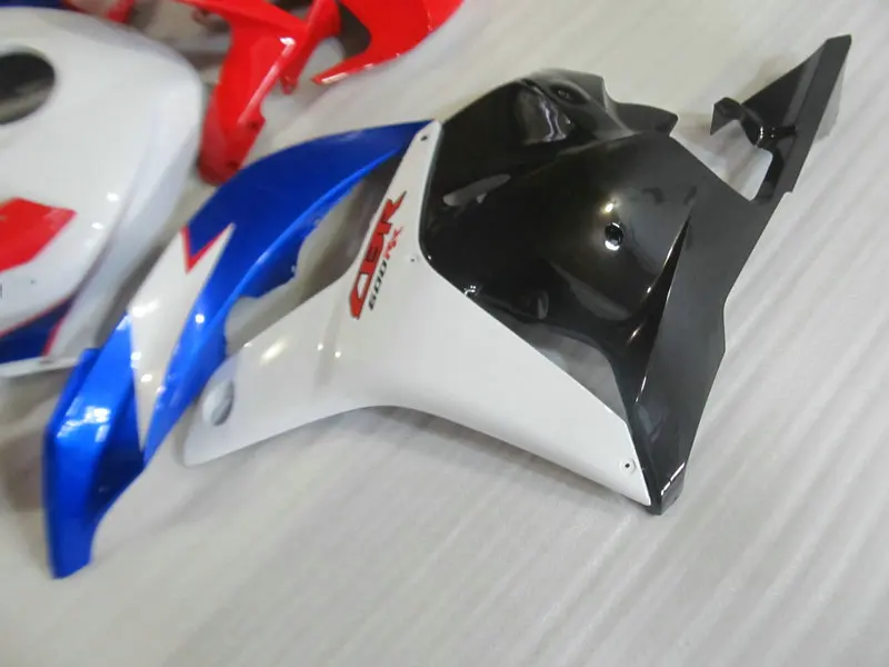 Литьевая форма обтекатель комплект для CBR600RR 09 10 11 12 CBR 600RR 2009 2010 2011 2012 Белый Красный