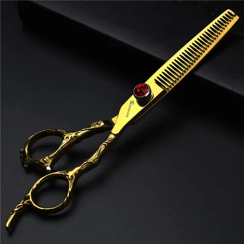 Right 6 inch Thin Подвеска ножницы для волос профессиональные 6,0 5,5 7 дюймов 440c Япония сталь правая левая рука истончение Tesoura ножницы для волос - Цвет: Right 6 inch Thin