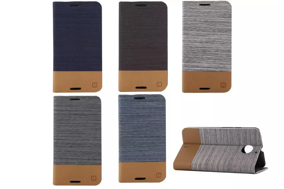 Джинсовый чехол для Motorola Moto X 2nd Gen X2 2 XT1092 XT1093 XT1096 XT1097 + 1 Чехол Флип-телефон кожаный