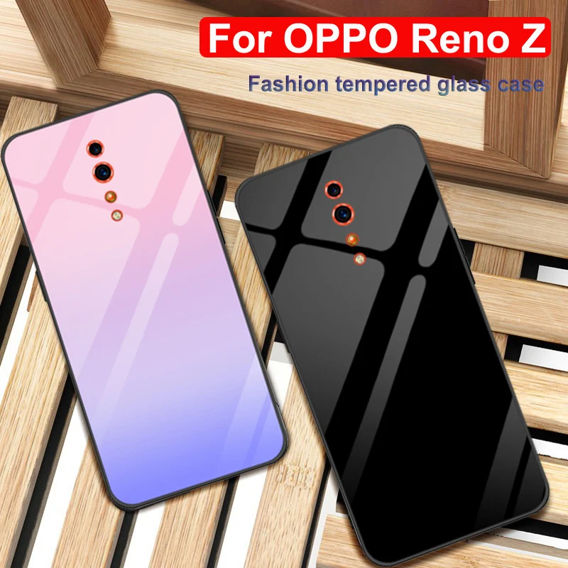 Чехол для OPPO RenoZ Z Твердый чехол из закаленного стекла телефона OPPORenoZ Reno PCDM10