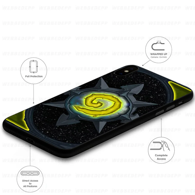 Hearthstone Classic Game Soft Case for Huawei Mate Honor 20 6A 7A 7C 7X 8 9 9X 10 View Lite Pro 30 |