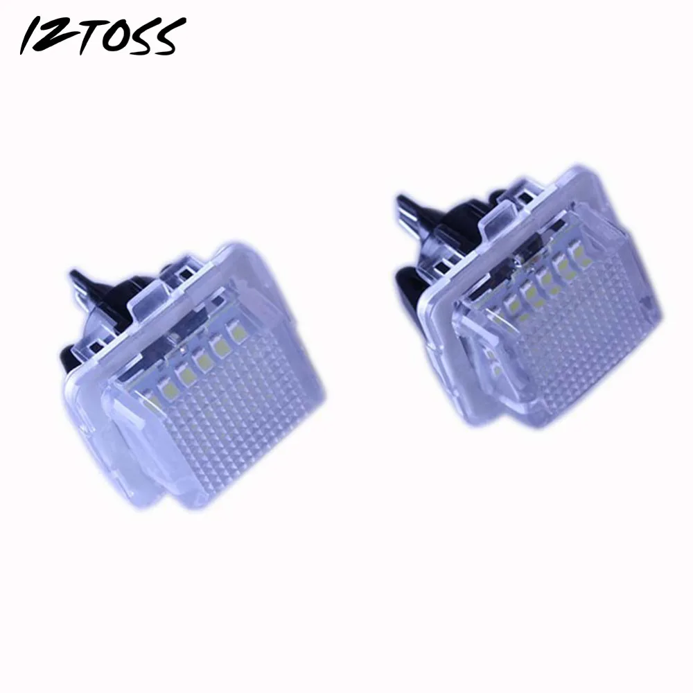 IZTOSS без ошибок 18 3528 SMD светодиодные лампы номерного знака для Mercedes-Benz W204 W212 |