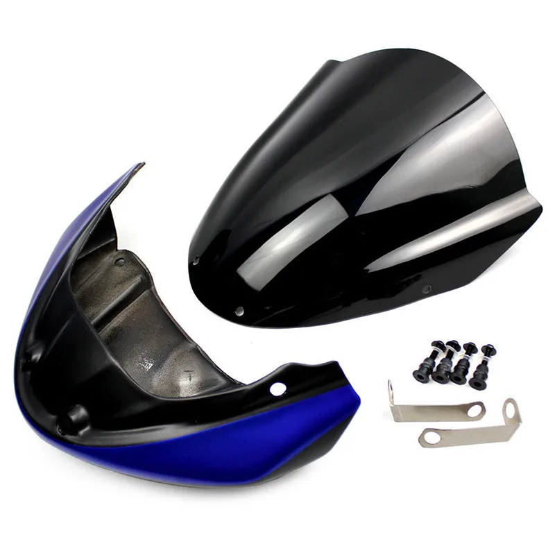 Ветрозащитный экран для Yamaha FZ MT 09 2014 2015 2016 FZ09 MT09 ветрозащитный на лобовое стекло с