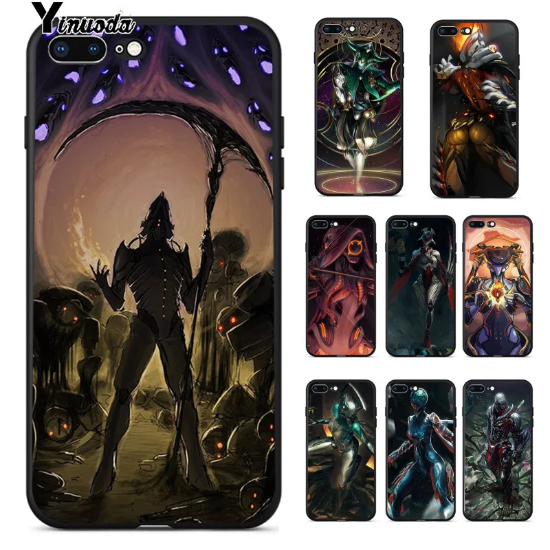 Ультратонкий высококачественный мягкий чехол Yinuoda Warframe из ТПУ для телефона iPhone 8 7