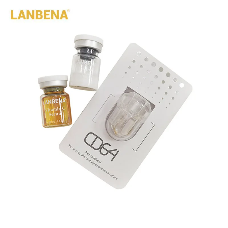 LANBENA Витамин С Сыворотка гиалуроновая кислота ледяная мембрана для удаления