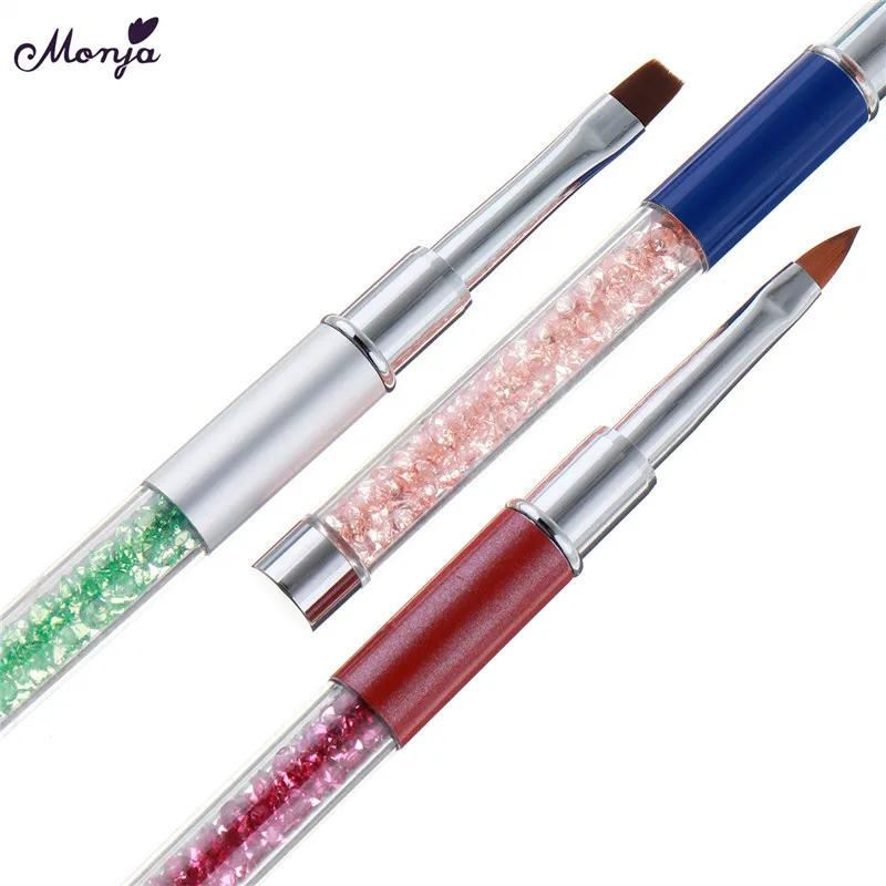 

2019 3 Pcs/set Nail Art Liner Painting Pen 3D Tips DIY Acrylic UV Gel Brushes Drawing Kit Manicure Tool Professional Nail Salon