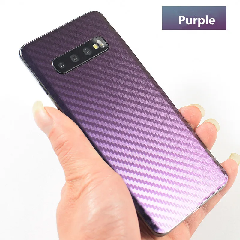 Защитная 3d пленка из углеродного волокна для Samsung Galaxy S10/S10Plus/S10E/S8Plus/S9Plus/Note