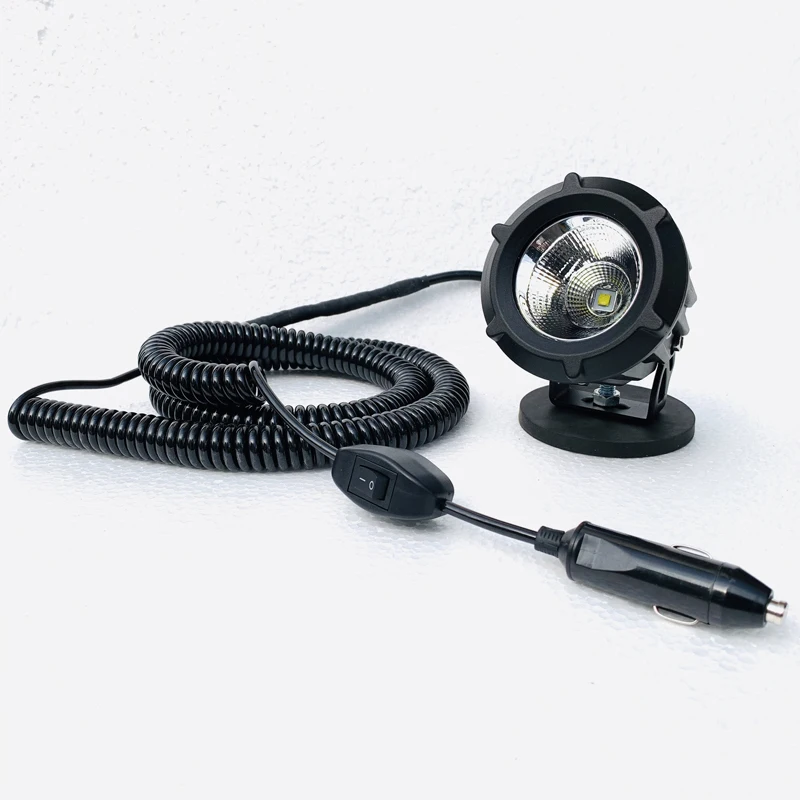 Портативный Светодиодный точечный светильник 25 Вт магнитный кронштейн