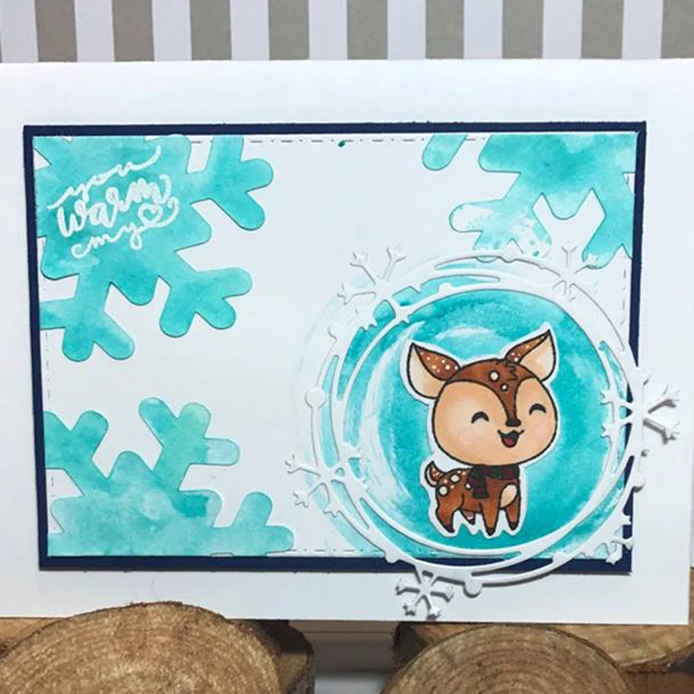 Круглая рамка поздравительная открытка металлические Вырубные штампы