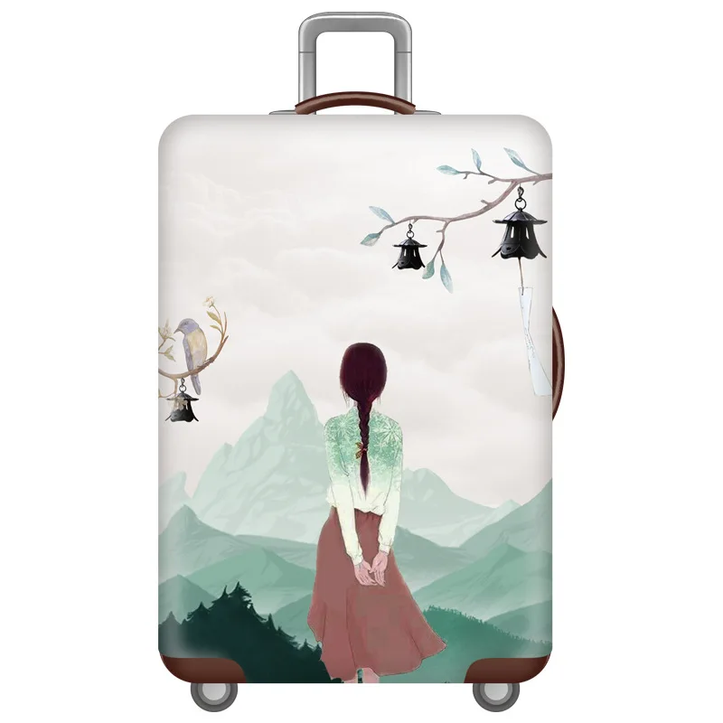 Чехол для чемодана на колесиках защитный чехол пылезащитный 18 30 дюймов багажная