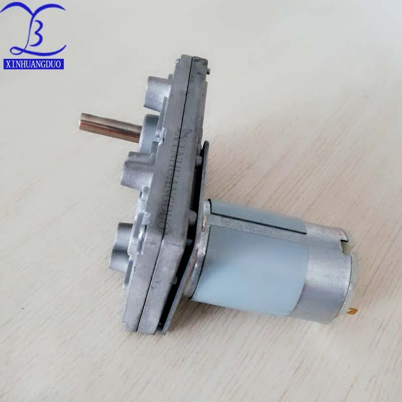 Новое поступление 555 металлический Шестерни двигателей 12 V-24 V DC снижение Шестерни мотор, высокий крутящий момент на низкой Шум
