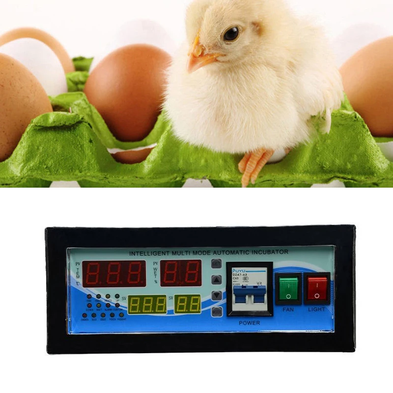 

110/240VDigital Automatic Multifunction Humidity Temperature Incubator Controller XM-18E