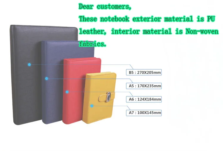 Журнал в деловом стиле из искусственной кожи блокнот линейку с листьями Размер A5