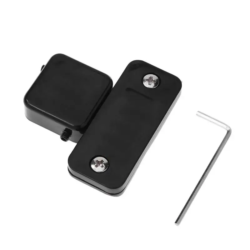 Черный Magnetic Snooker Pool Cue Chalk Holder with Belt Clip Snooker Magnetic Belt Clip Chalk Holder Billiard Accessories Hot Sale - Цвет: Черный