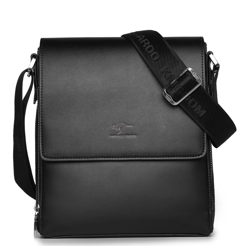 Кенгуру Королевство модная мужская сумка разделение кожа бизнес мужской Crossbody
