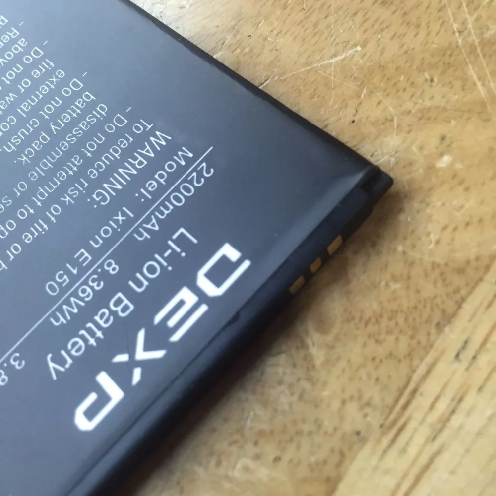 Новый аккумулятор 2200mAh Ixion E150 для DEXP Soul|Аккумуляторы мобильных телефонов| |