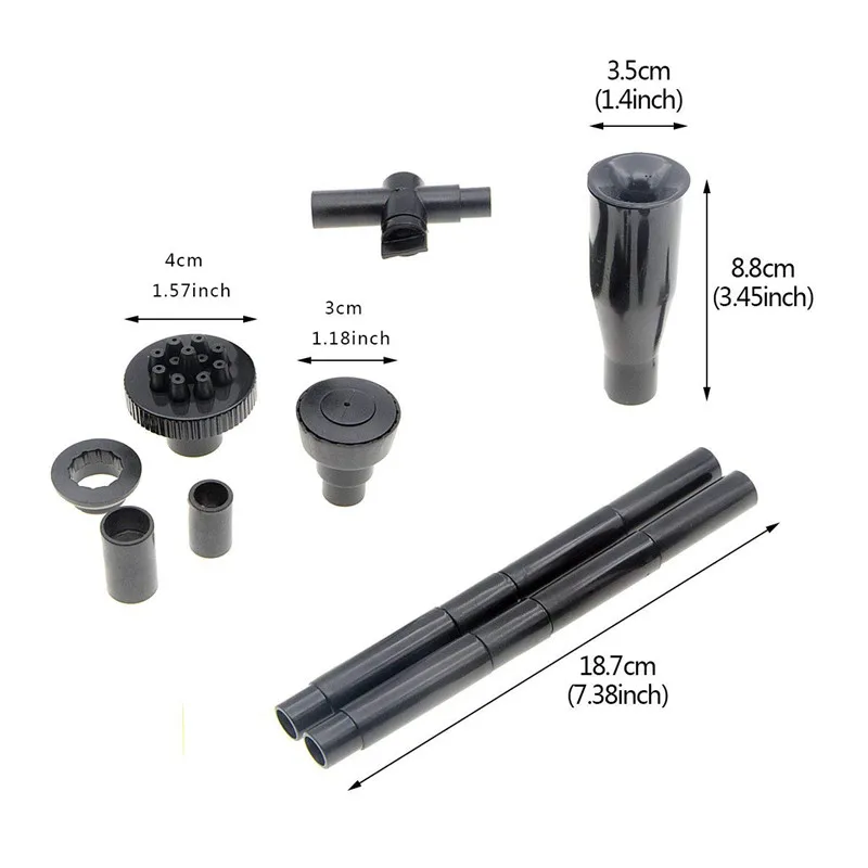 Набор распылительных головок для фонтана воды садовые насосы набор из 8