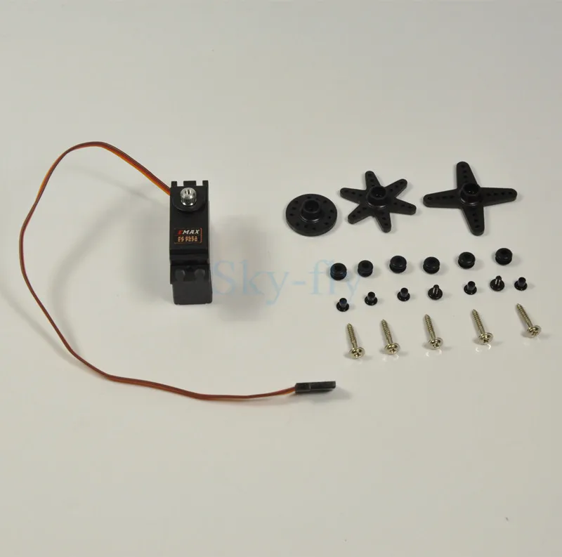 EMAX модель ES9258 RC металлический цифровой сервопривод 27g/ 3 кг/0 05 сек для вертолетов