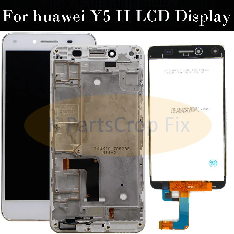 ЖК дисплей и сенсорный экран для Huawei Y5 II 100% протестированный дигитайзер в сборе
