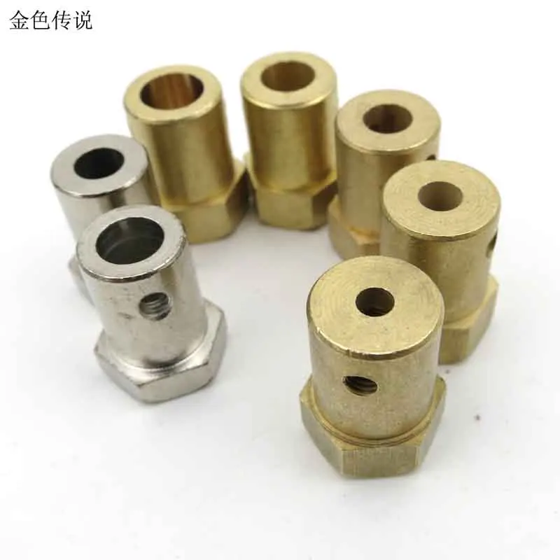 Шесть угол муфта разъем для шин муфты металлические части DIY аксессуары Ручной