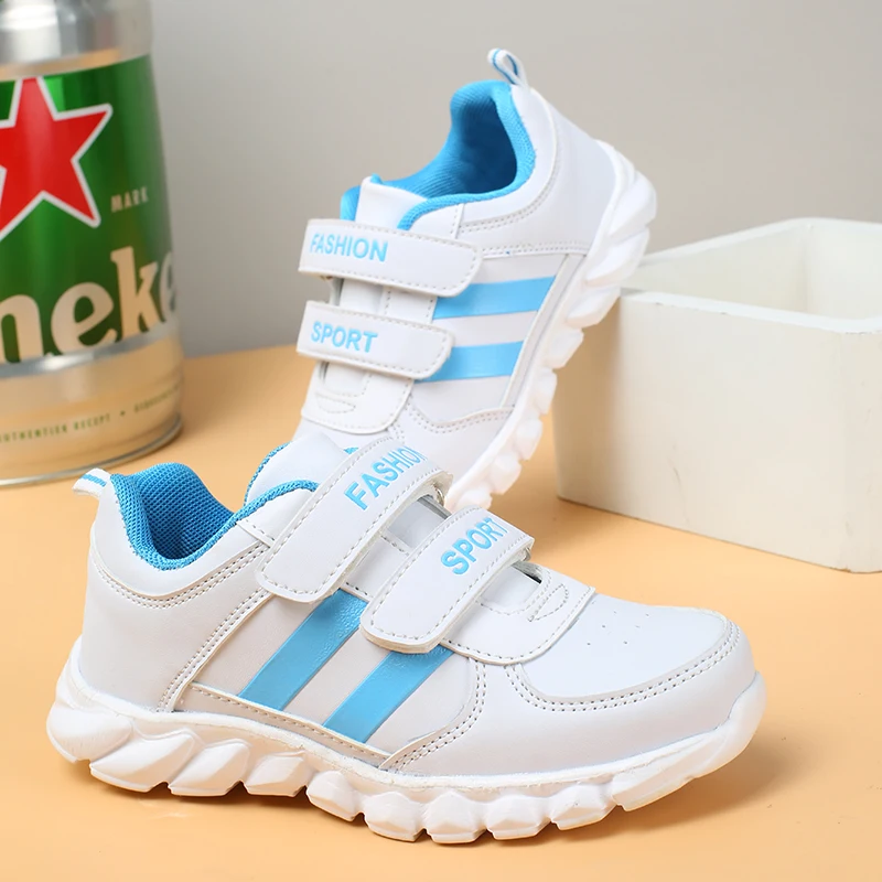 2018 Весенняя новая стильная детская прогулочная обувь для мальчиков спортивная
