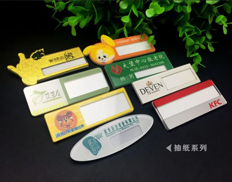 Индивидуальный значок для всех видов компании с логотипом resine/Любой